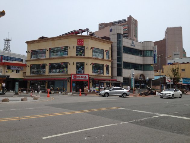 ダイソー釜山海雲台店の外観